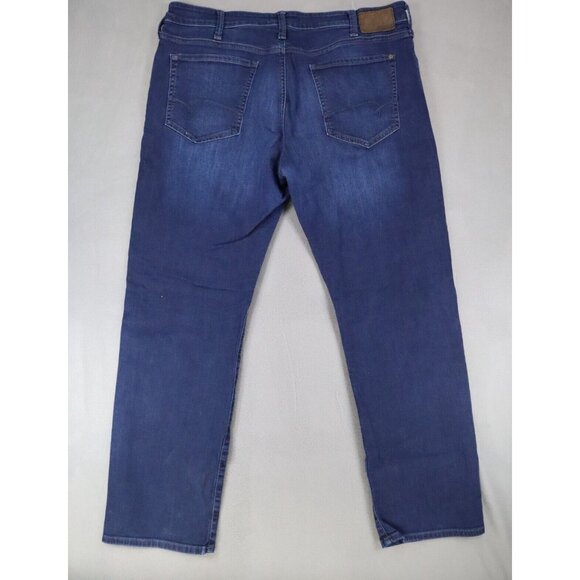 MAVI Jeans Mens 38x32 Blue Myles Straight Leg Denim Cotton Casual Work Preppy - Picture 3 of 9